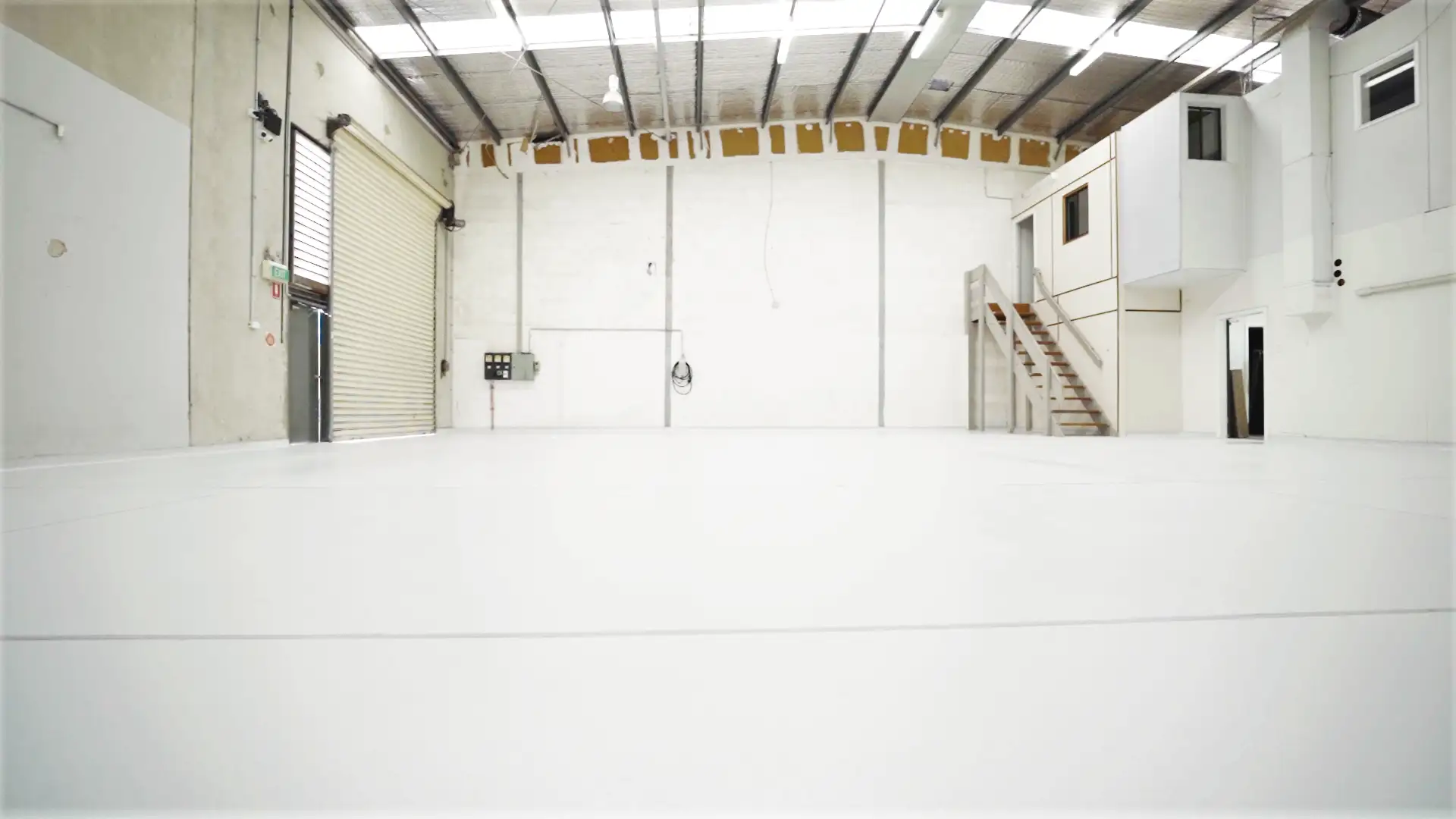 E3Sixty Matraville — commercial epoxy floor, wide view of finished coating