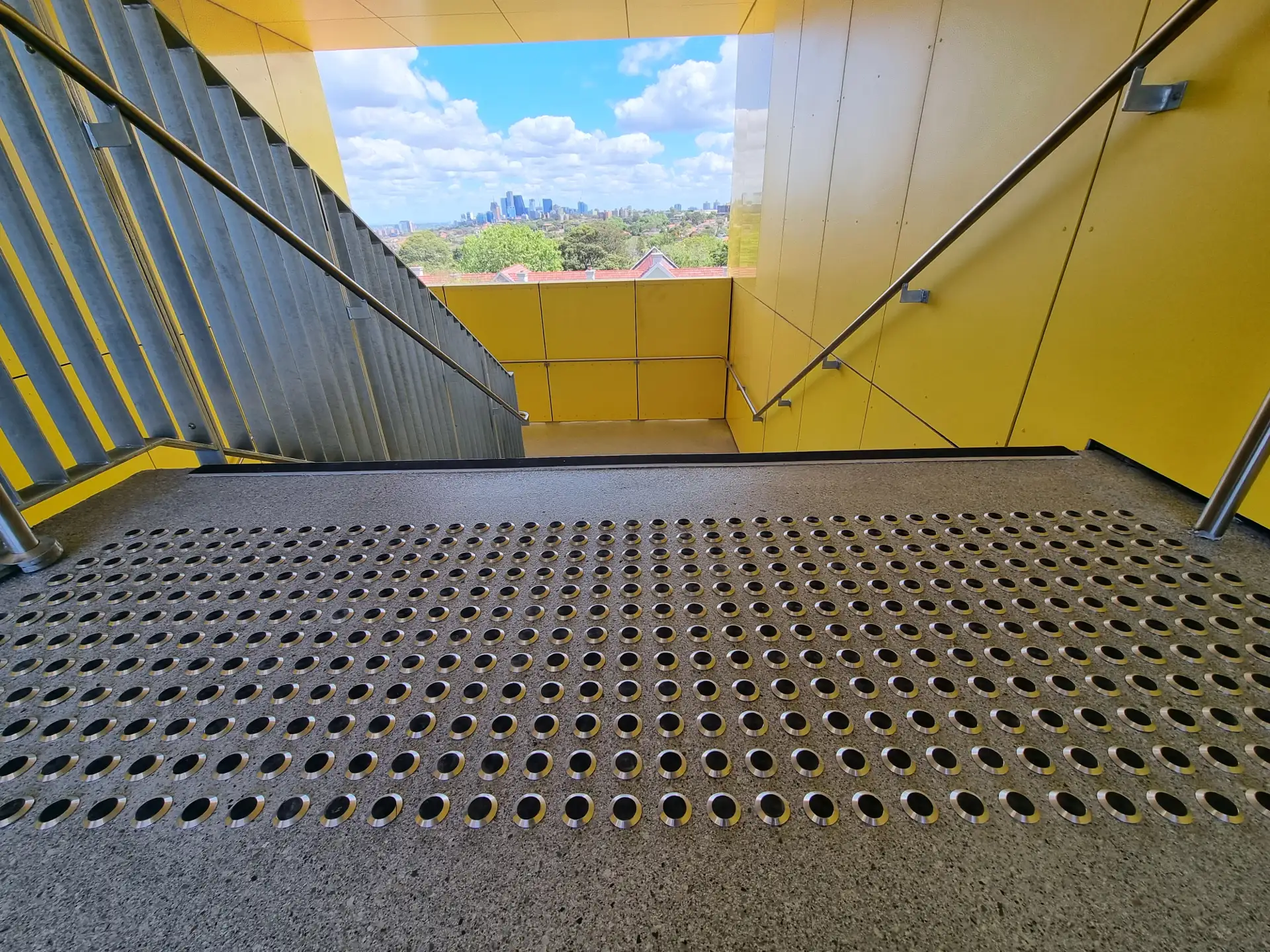 Mosman High School — completed decorative flake epoxy flooring