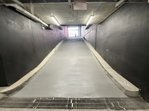 Steep Access Ramp — Concrete Repair & MMA